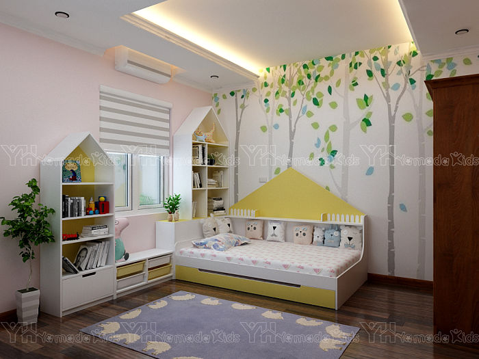 trang trí nội thất phòng ngủ cho bé